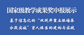 国家级教学成果奖申报展示